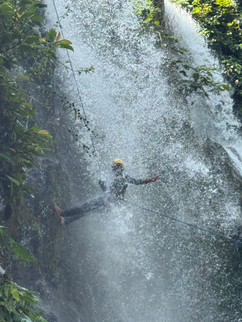 Water Abseling