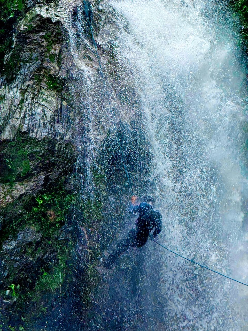 Water Abseling